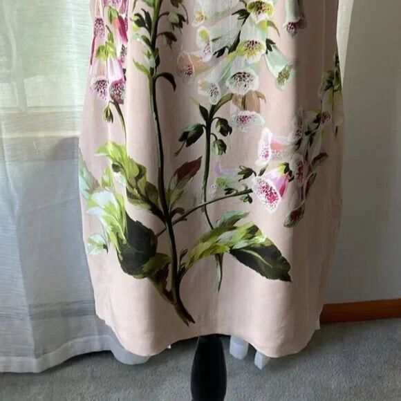 Ted Baker London Silk Floral Dress size 3 - Picture 6 of 8